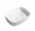 DOCASA K552 500mm Ceramic White Counter Top Basin Sinki Tandas Bilik Mandi For Bathroom,Dining Area, And Outdoor Murah