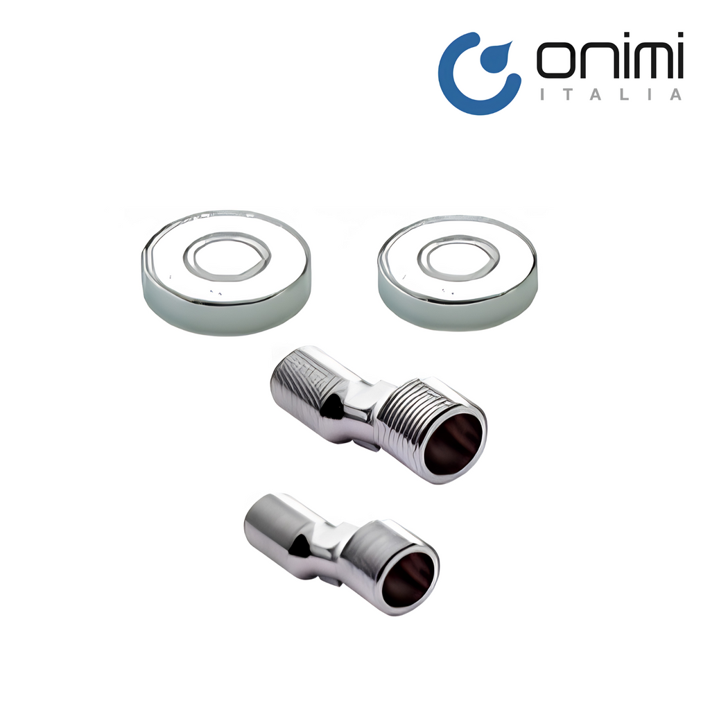 Onimi M54Q02 Mixer Flange with Eccentric Screw Fitting – Chrome