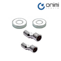 Onimi M54Q02 Mixer Flange with Eccentric Screw Fitting – Chrome