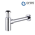 Onimi TP-B-T53012 Brass Bottle Trap 1 1/4" (32mm) Chrome Finish Suitable For Basin Use