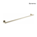 SORENTO SRT2408-GY 800mm Single Gold Chrome Towel Rail - Circle