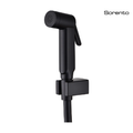 SORENTO SRT78-BL7 Black Hand Bidet Spray Set c/w 1.2m Flexible Hose