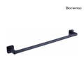 SORENTO SRT9540-BL 745mm Single Matte Black Towel Rail - Square