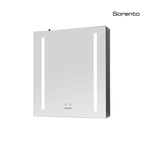 Sorento SRTLMCB902-BL 600mm LED Mirror Cabinet | White | Anti-Fog, Touch Sensor & Dual LED Lighting