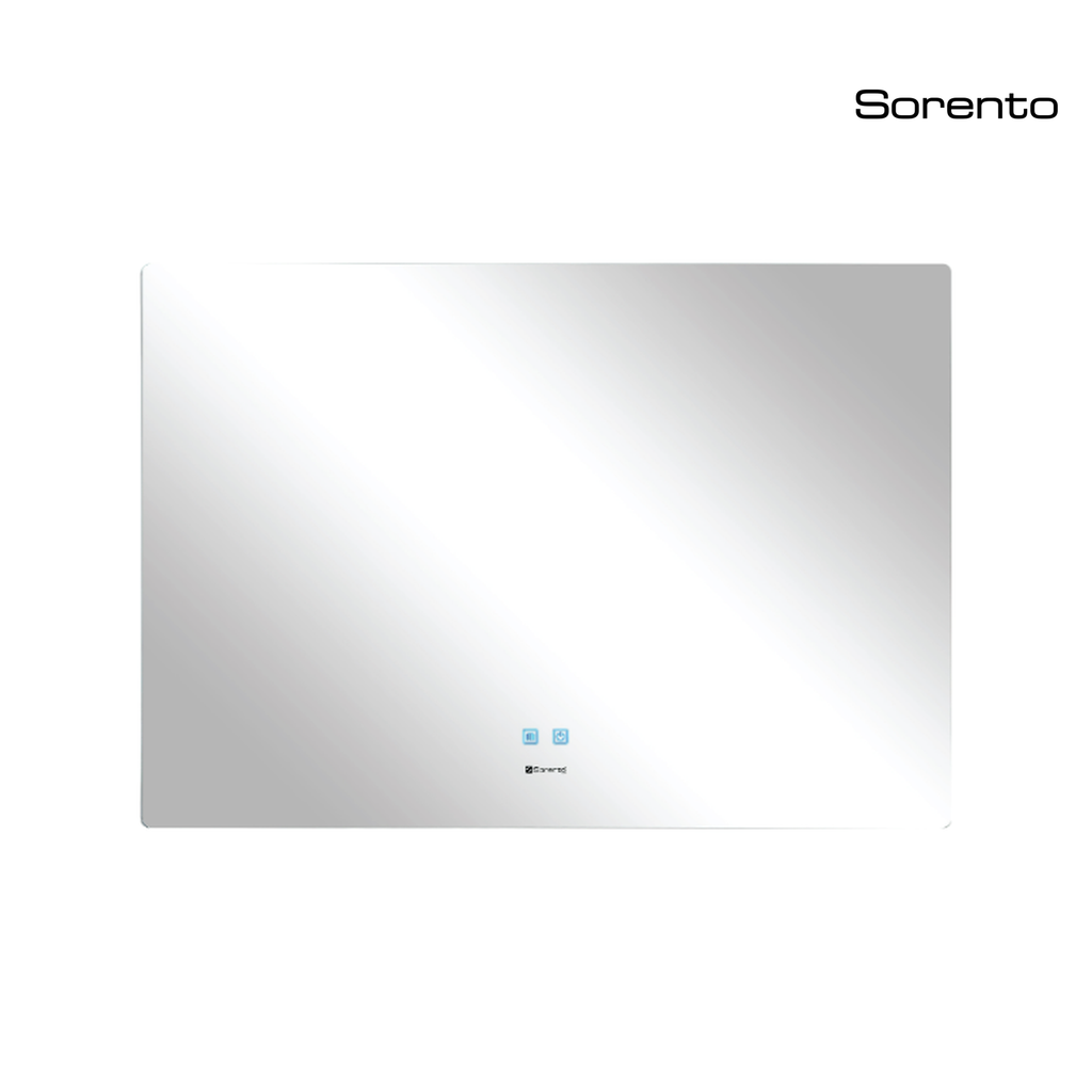 Sorento SRTMRL707 1000mm Frameless LED Mirror | Anti-Fog, Touch Sensor & White LED Backlight