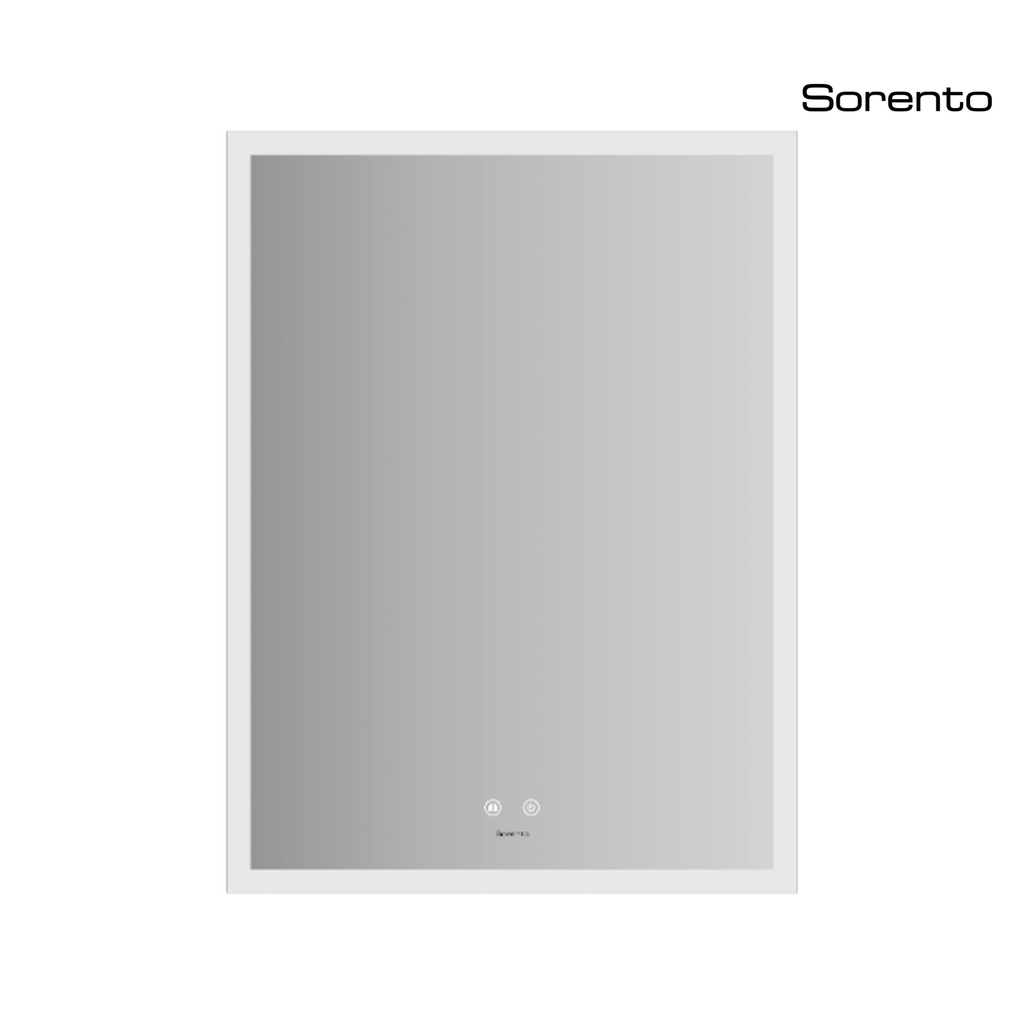 Sorento SRTMRL710 800mm Frameless LED Mirror | Anti-Fog & Touch Sensor