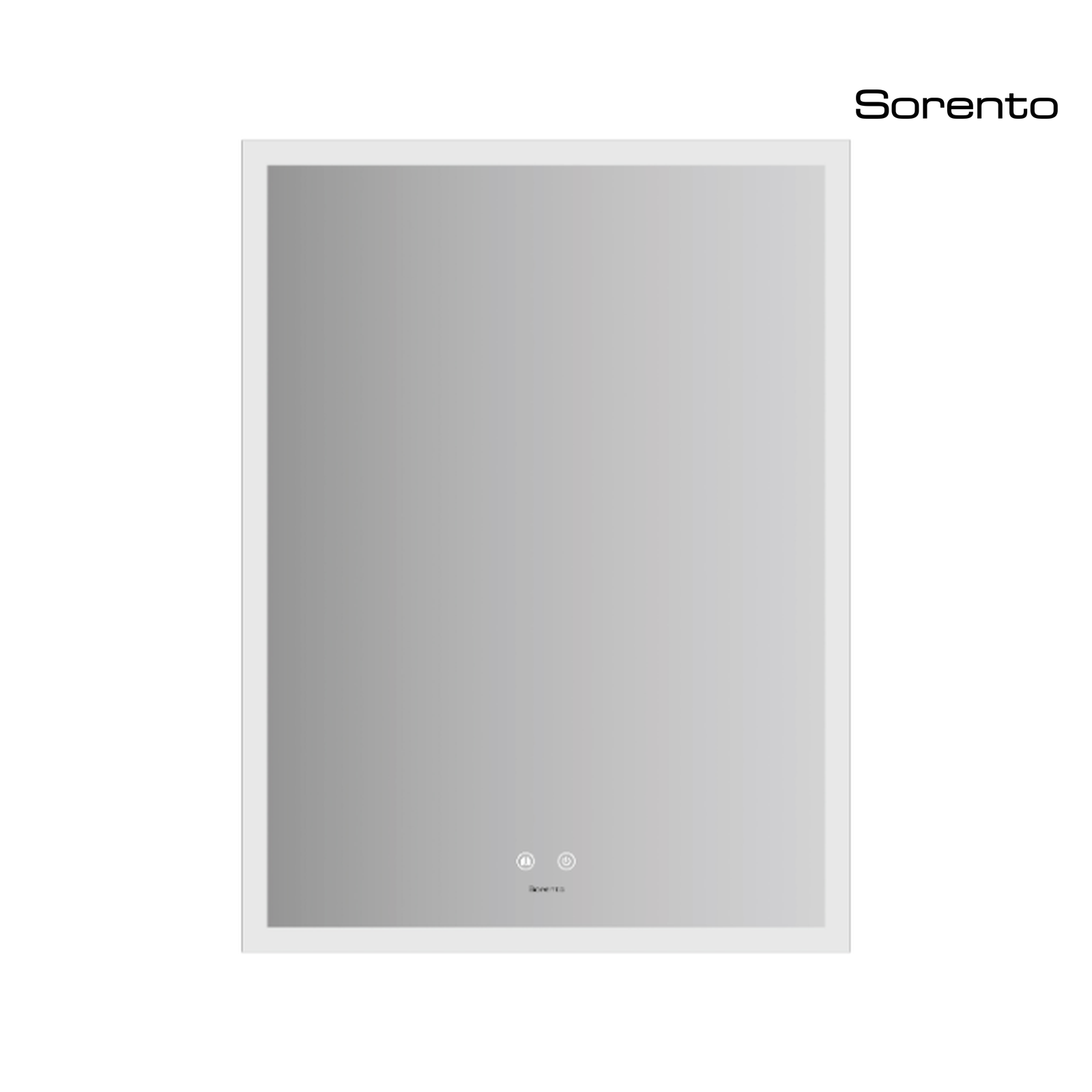 Sorento SRTMRL710 800mm Frameless LED Mirror | Anti-Fog & Touch Sensor