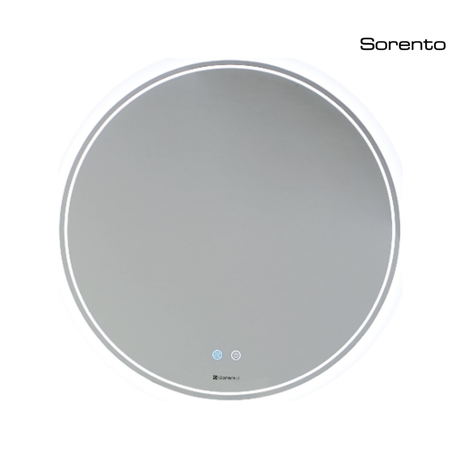 Sorento SRTMRL804 700mm Frameless LED Mirror | Anti-Fog, Touch Sensor & Dual LED Lighting