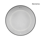 Sorento SRTMRL806 700mm Black Stainless Steel Frame 3D Visual LED Mirror | Touch Sensor & Dual LED Lighting