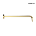 SORENTO SRTSA890-GY 400mm Brushed Brass Round Wall Mounted Shower Arm