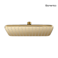 SORENTO SRTSH22620-GY 295mm Brushed Brass Square Fixed ABS Rain Shower Head