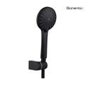SORENTO SRTSS5713-BL-20 Matte Black 5 Functions ABS Hand Shower c/w 1.5m Hose & Holder