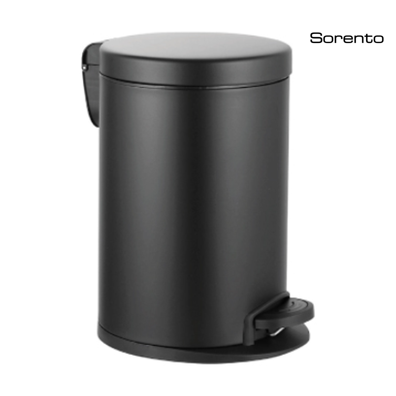 SORENTO SRTTB01-BL9 Matte Black Pedal Bin