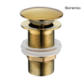 SORENTO SRTW1800-GY 80mm Brass Gold Pop Up Waste without Over Flow