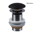 SORENTO SRTW5102-BL 80mm Ceramic Matte Black Pop Up Waste without Overflow