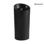 Sorento SRTWB8003-BL 480mm Freestanding Ceramic Wash Basin with Overflow | Black Bathroom Basin
