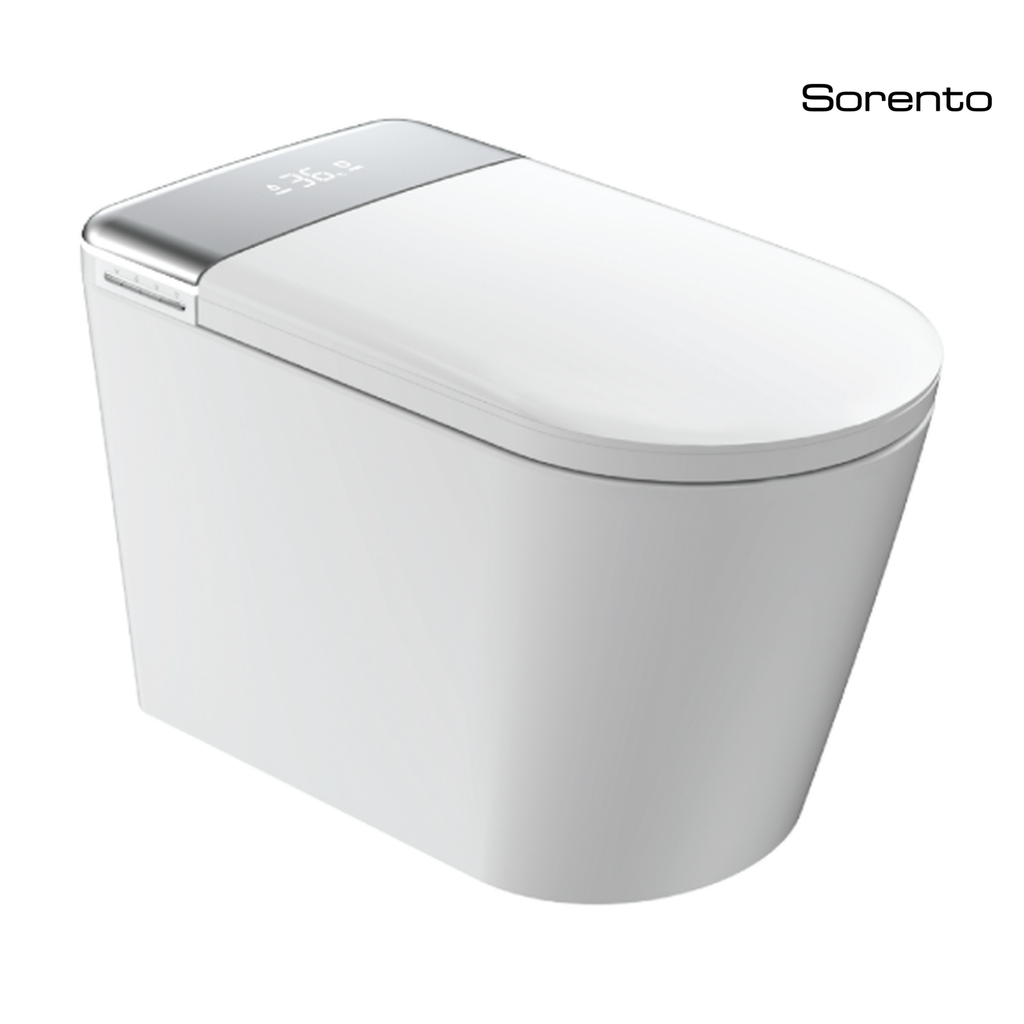 Sorento SRTWC189-G2 Smart Intelligent Water Closet Toilet with Wireless Remote Control | Siphonic Flush | S-Trap 300mm