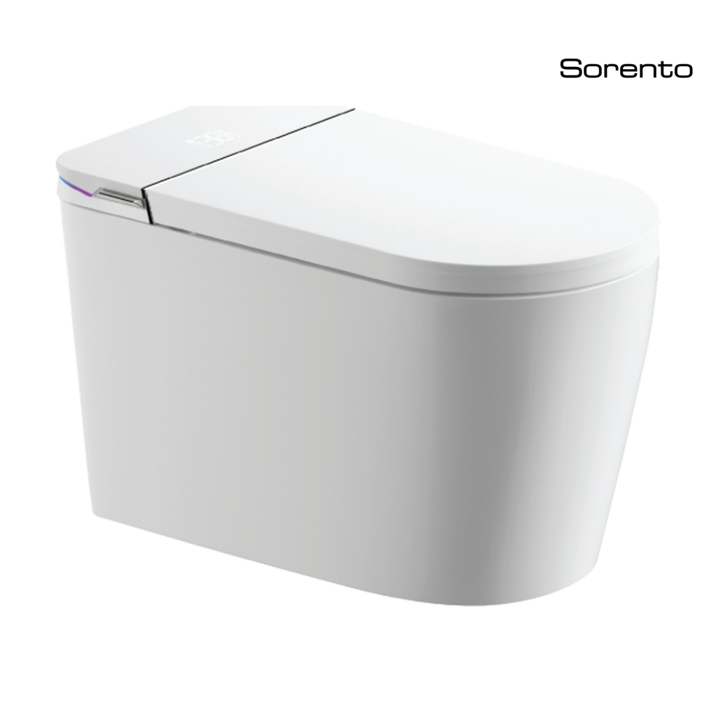 Sorento SRTWC191-G2 Smart Intelligent Water Closet Toilet with Wireless Remote Control | Siphonic Flush | S-Trap 250mm