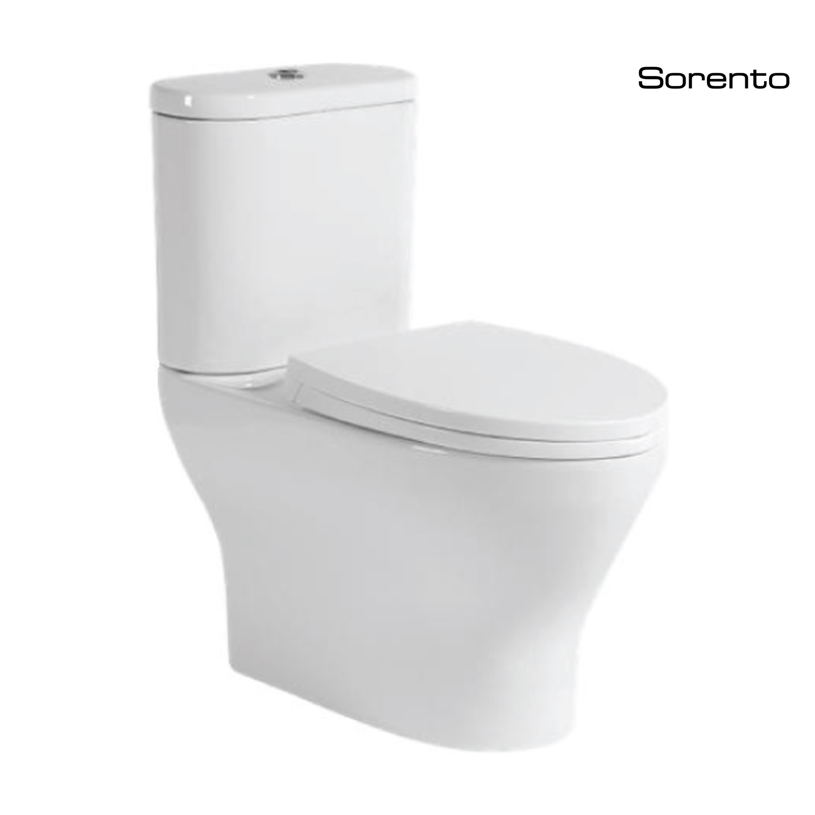 Sorento SRTWC7505 Close Coupled Water Closet Washdown with Rimless Flushing Technology S-Trap 250mm