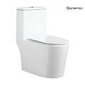 Sorento SRTWC8036-SH-UF One Piece Water Closet Twister Flushing Technology S-Trap 150/200/250/300mm, P-Trap 180mm
