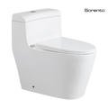 Sorento SRTWC8357-RL One Piece Water Closet Washdown With Rimless Flushing Technology S-Trap 200/250/300mm, P-Trap 180mm