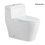 Sorento SRTWC8357-RL One Piece Water Closet Washdown With Rimless Flushing Technology S-Trap 200/250/300mm, P-Trap 180mm