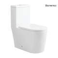 Sorento SRTWC8517-SH-UF One Piece Water Closet Twister Flushing Technology S-Trap 150/200/250mm, P-Trap 180mm