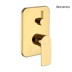 SORENTO SRTWT6852-GY Modern Concealed Bath & Shower Mixer With Diverter - Golden Yellow