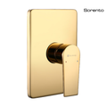 SORENTO SRTWT8274-GY Rectangular Manual Concealed Shower Valve - Golden Yellow