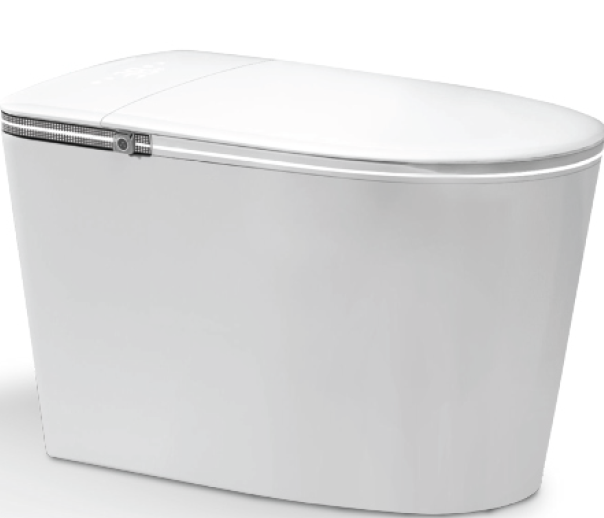 DOCASA A8000 Ceramic PTRAP STRAP 200MM 250MM 300MM Smart Toilet Bowl Set Auto Sensor Dual Flush Tankless Water Closet