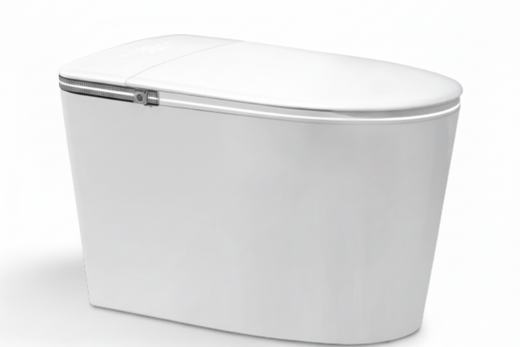 DOCASA A8000 Ceramic PTRAP STRAP 200MM 250MM 300MM Smart Toilet Bowl Set Auto Sensor Dual Flush Tankless Water Closet