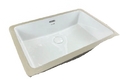 DOCASA 2204 560mm Ceramic White Under Counter Basin Sinki Tandas Bilik Mandi For Bathroom,Dining Area,Outdoor Murah