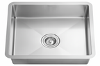 GLORY GL4541-R20 450mm Stainless Steel Kitchen Sink Top-Mount Single Bowl Matt Sinki Dapur