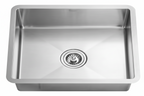 GLORY GL5545-R20 450mm Stainless Steel Kitchen Sink Top-Mount Single Bowl Matt Sinki Dapur
