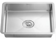 GLORY GL6146-R20 610mm Stainless Steel Kitchen Sink Top-Mount Single Bowl Matt Sinki Dapur