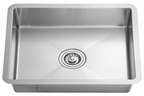 GLORY GL6146-R20 610mm Stainless Steel Kitchen Sink Top-Mount Single Bowl Matt Sinki Dapur
