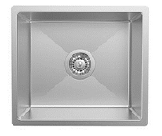 GLORY GL4045 400mm Stainless Steel 304 Kitchen Sink Undermount Single Bowl Matt Sinki Dapur
