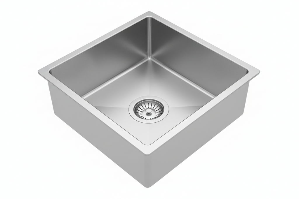 GLORY GL4045 400mm Stainless Steel 304 Kitchen Sink Undermount Single Bowl Matt Sinki Dapur