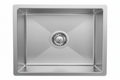 GLORY GL5545 550mm Stainless Steel 304 Kitchen Sink Undermount Single Bowl Matt Sinki Dapur