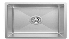 GLORY GL8045 800mm Stainless Steel 304 Kitchen Sink Undermount Single Bowl Matt Sinki Dapur