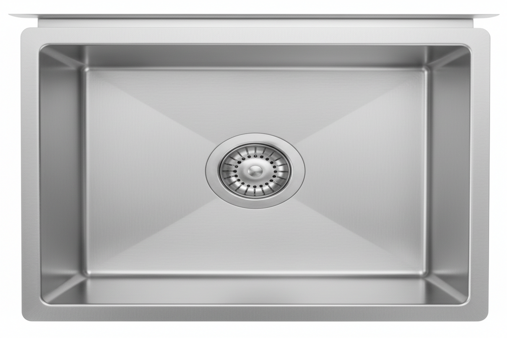 GLORY GL9045 900mm Stainless Steel 304 Kitchen Sink Undermount Single Bowl Matt Sinki Dapur