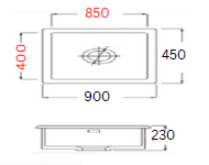 GLORY GL9045 900mm Stainless Steel 304 Kitchen Sink Undermount Single Bowl Matt Sinki Dapur