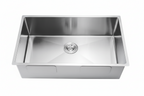 GLORY GL10045 1000mm Stainless Steel 304 Kitchen Sink Undermount Single Bowl Matt Sinki Dapur