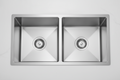 GLORY GL8145 810mm Stainless Steel 304 Kitchen Sink Undermount Double Bowl Matt Sinki Dapur