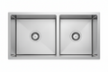 GLORY GL9045 900mm Stainless Steel 304 Kitchen Sink Undermount Double Bowl Matt Sinki Dapur