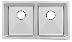 GLORY GL9046 900mm Stainless Steel 304 Kitchen Sink Undermount Double Bowl Matt Sinki Dapur