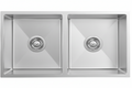 GLORY GL10045 1000mm Stainless Steel 304 Kitchen Sink Undermount Double Bowl Matt Sinki Dapur