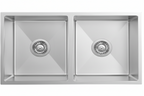 GLORY GL10045 1000mm Stainless Steel 304 Kitchen Sink Undermount Double Bowl Matt Sinki Dapur