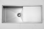 GLORY GL9846 1000mm Stainless Steel 304 Kitchen Sink Undermount Single Bowl Matt Sinki Dapur
