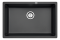 GLORY GL7945-B 790mm Granite Stone Kitchen Sink Top-Mount Single Bowl Matt Sinki Dapur